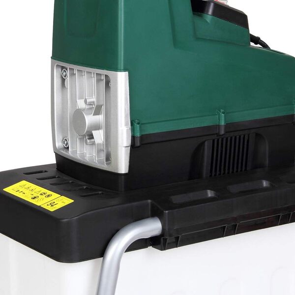 Gardebruk® Broyeur végétaux et Branches 3100W Branches Max. 45mm électrique Sac 60L broyeur Rotor Rouleau Silencieux déchiqueteuse composteur Jardin