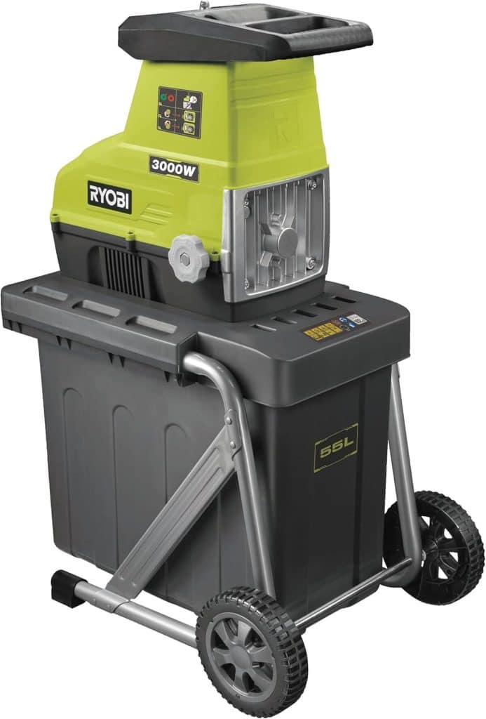 Test : broyeur de végétaux électrique Ryobi RSH3045U 3000 W silencieux