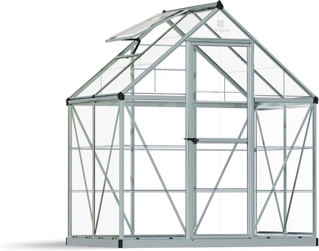 Test de la serre de jardin Palram Harmony 6x4 : ultra-résistante et facile à monter