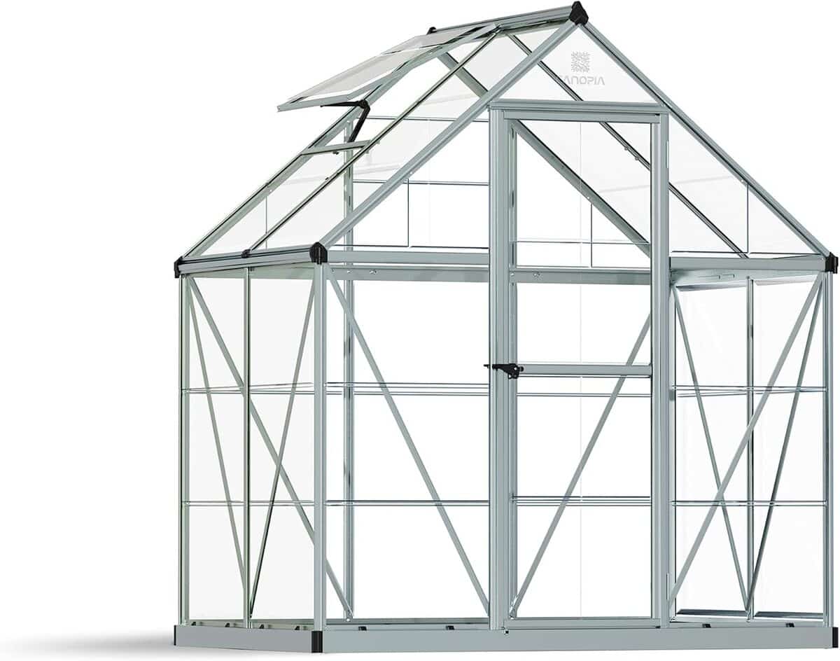Test de la serre de jardin Palram Harmony 6x4 : ultra-résistante et facile à monter