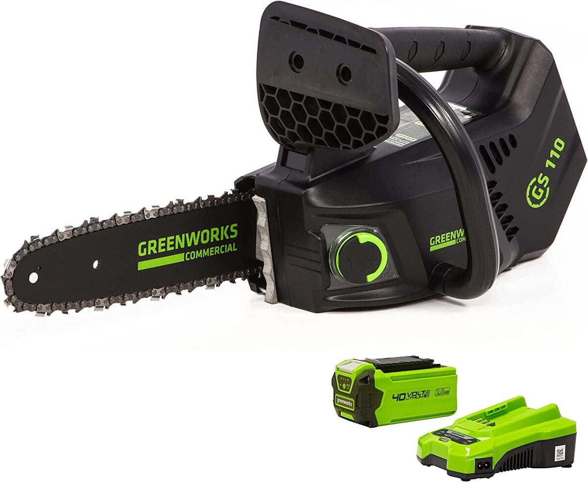 Test de la tronçonneuse Greenworks GD40TCSK2 : performance top poignée 40V