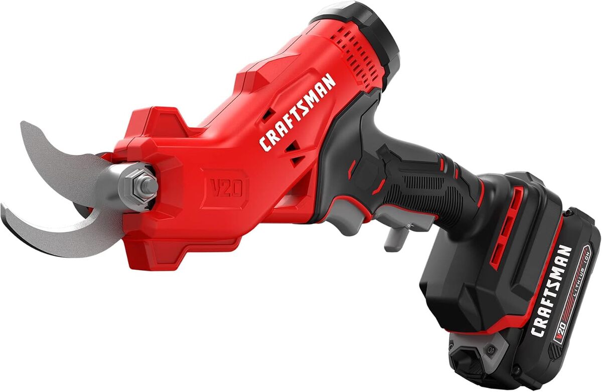 Test du sécateur électrique sans fil 20 V MAX Craftsman (CMCPR320C1)