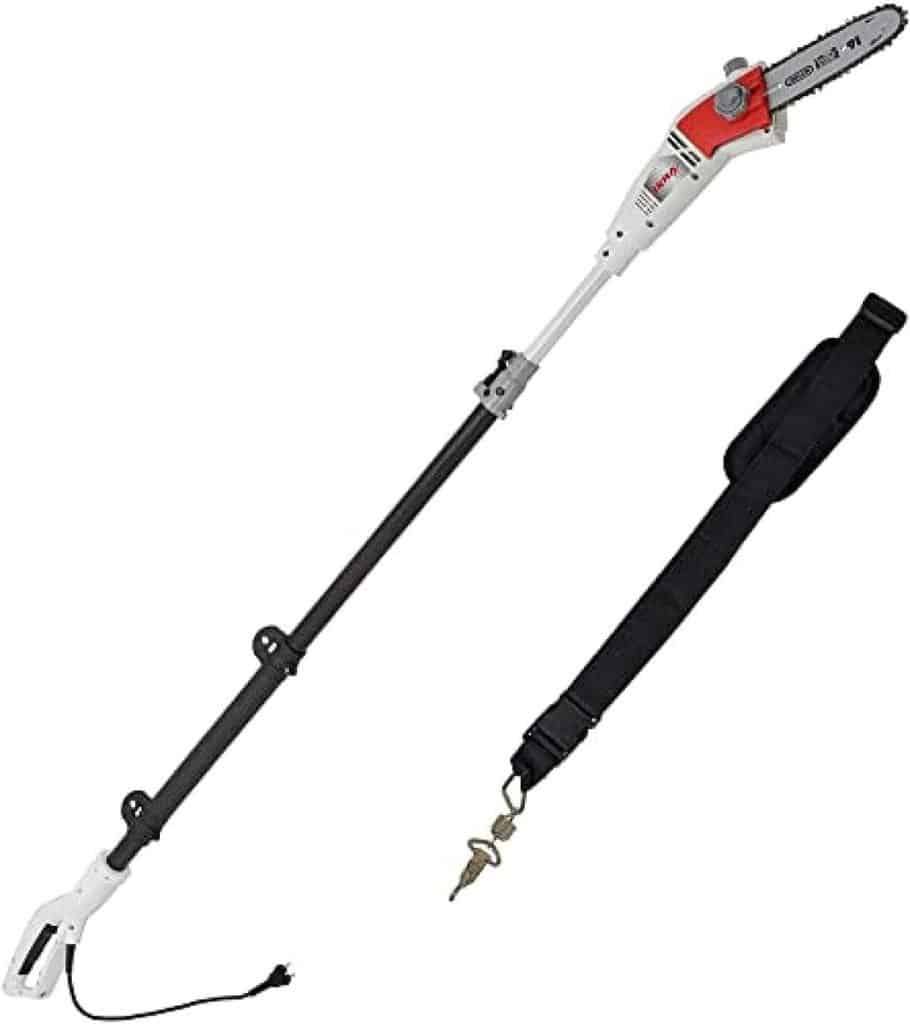 Test : élagueuse télescopique Ikra Ieas 750, 750W, 4 m de portée