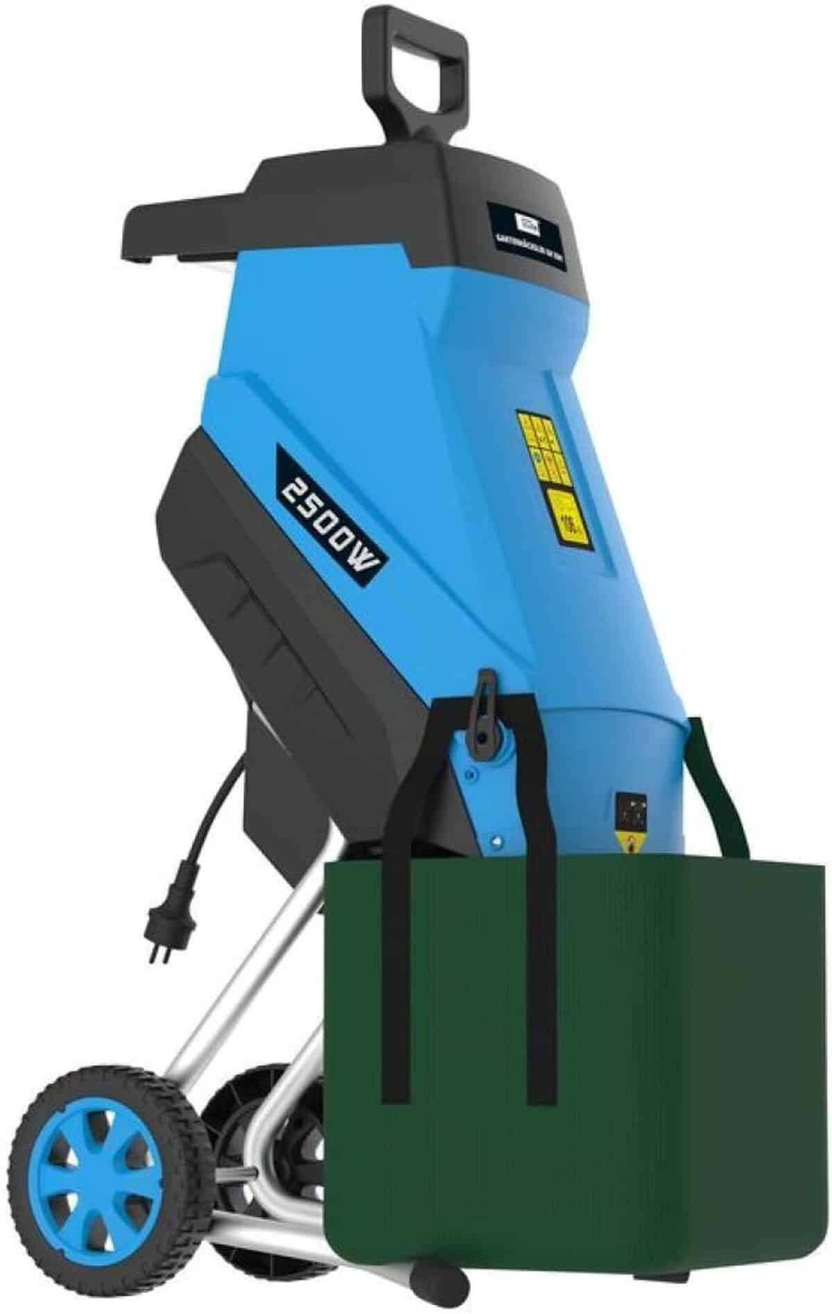 Test : hachoir de jardin Güde 94372 GH 2501, performance et bras de suspension