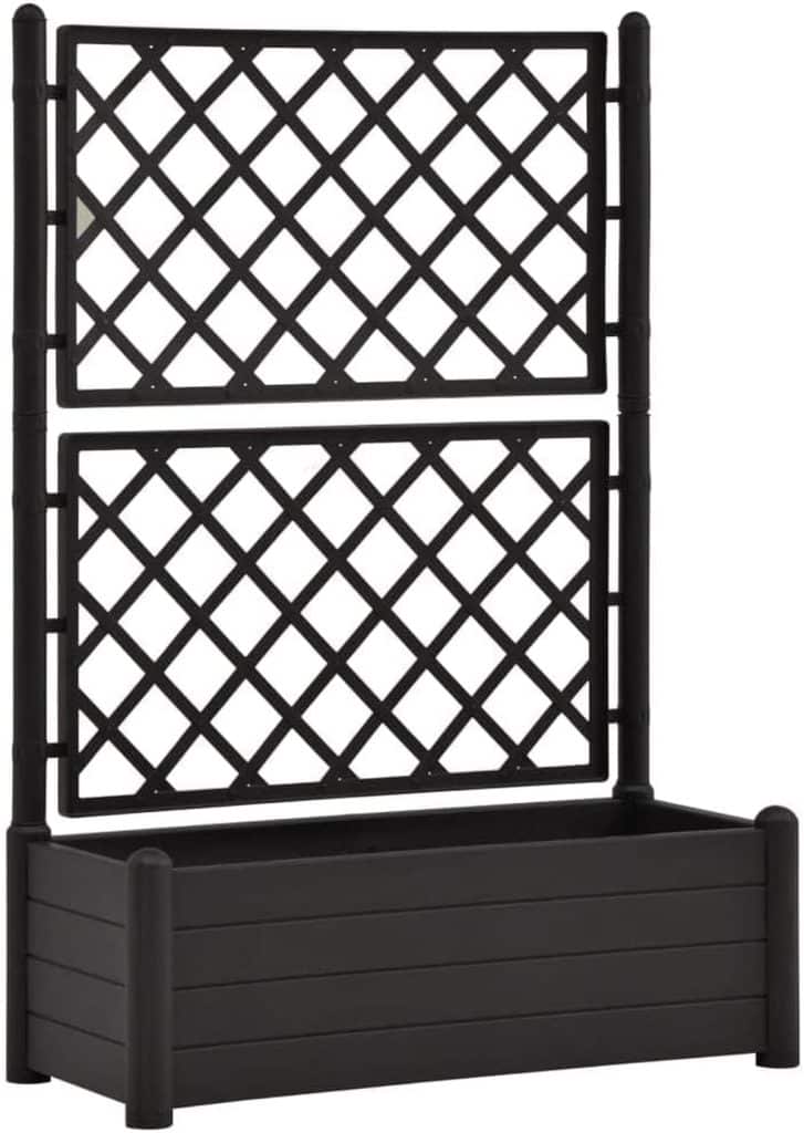 Test jardinière vidaXL avec treillis : élégance et praticité