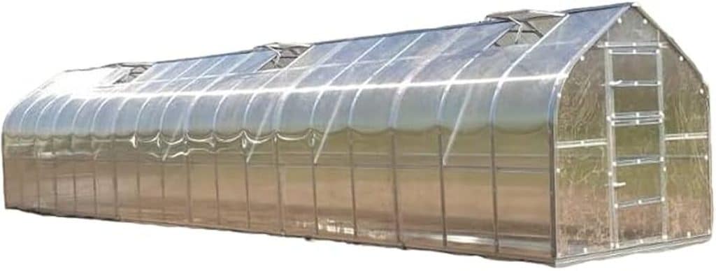 Test : serre Klasika Standart 25 avec fondations et revêtement polycarbonate