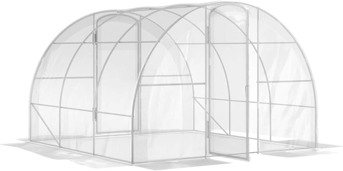 Serre tunnel Outsunny 3x3 m : découvrez notre avis