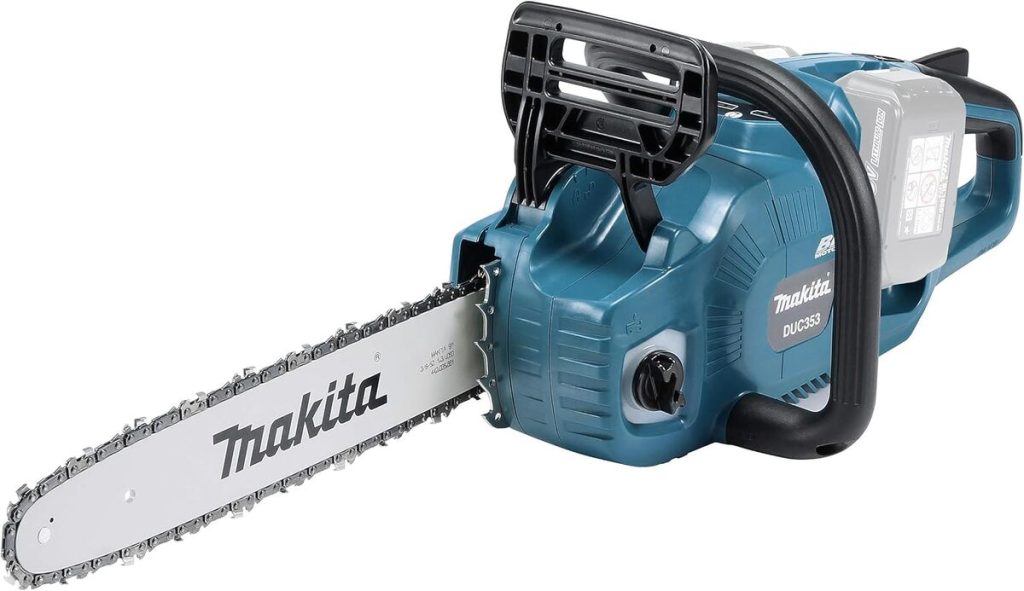 Test tronçonneuse Makita DUC353Z 36 V 35 cm