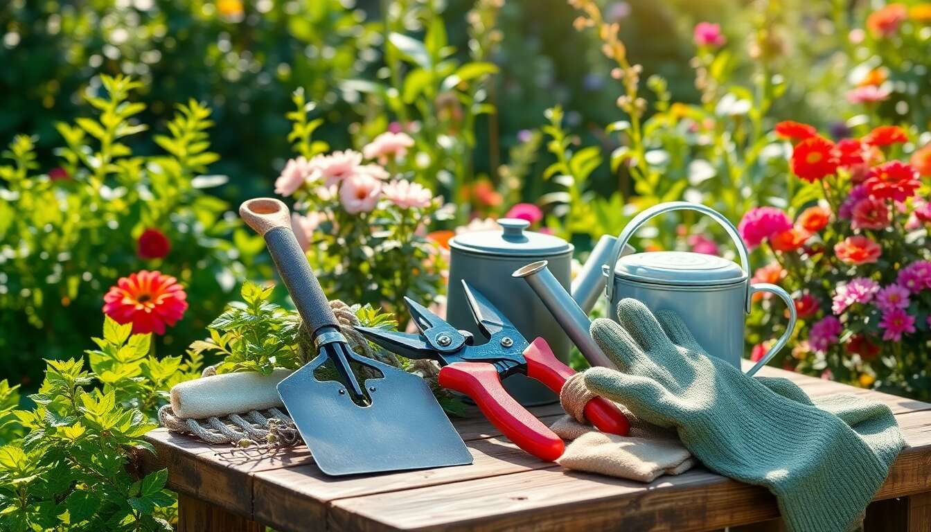 Les outils essentiels pour un jardin bien entretenu