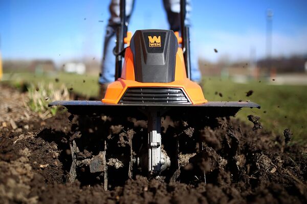 WEN TC1318 Motoculteur électrique 13,5 A 45,7 cm, noir