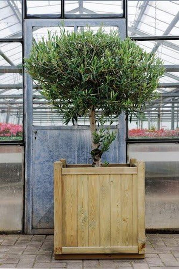 Bac à Fleurs carré VENDÔME - Grand Volume - 138 L - Cerland