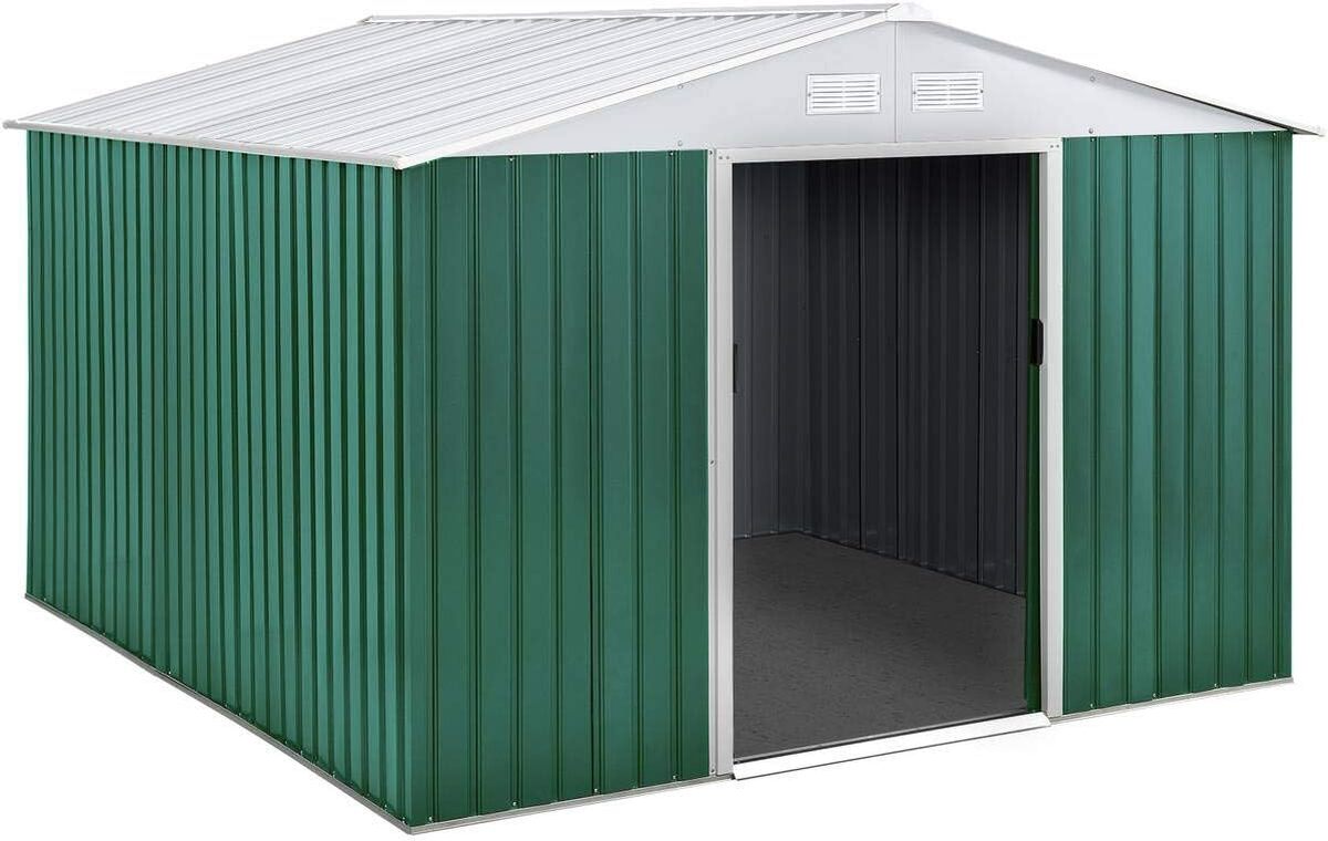 Test abri de jardin métal Rosas 7, 06 m²