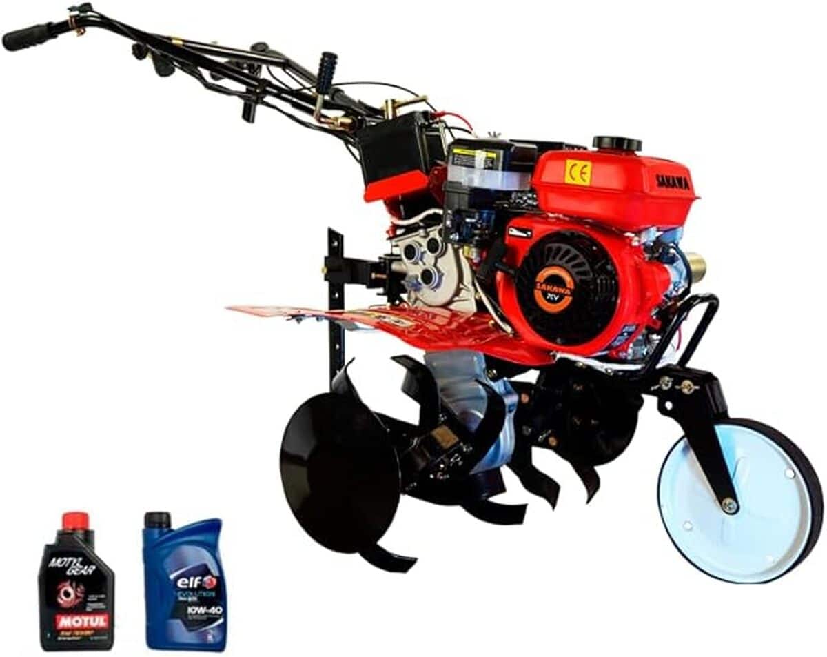 Test de la motobineuse Sakawa 7 CV : puissance et polyvalence