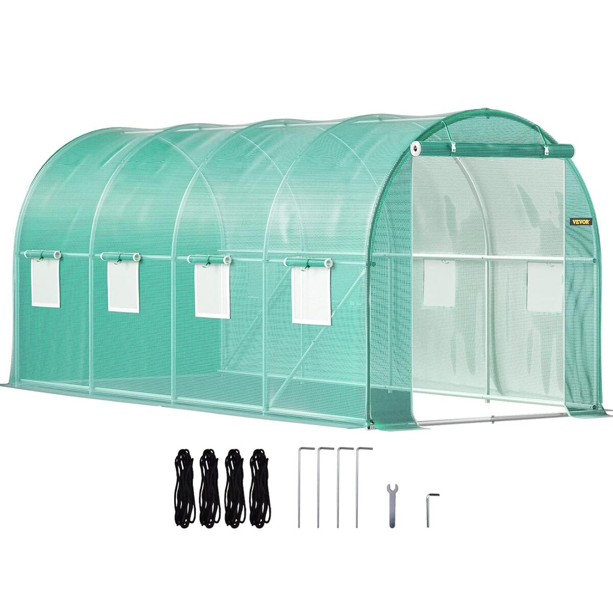 Test de la serre tunnel VEVOR 4, 6x2, 1m : abri solide pour vos plantes