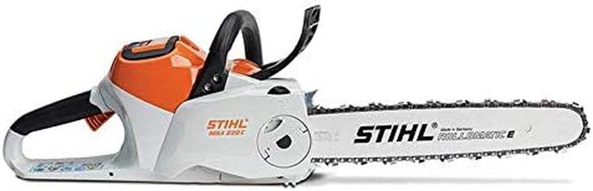 Test de la tronçonneuse électrique Stihl MSA 220 C