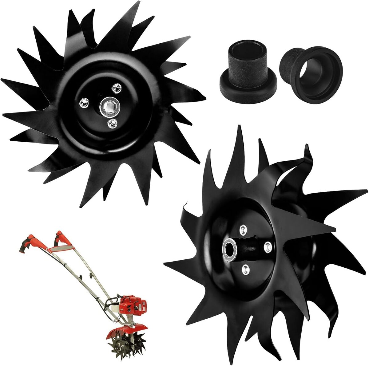Test des dents de motoculteur BERPSE 1622 pour Mantis