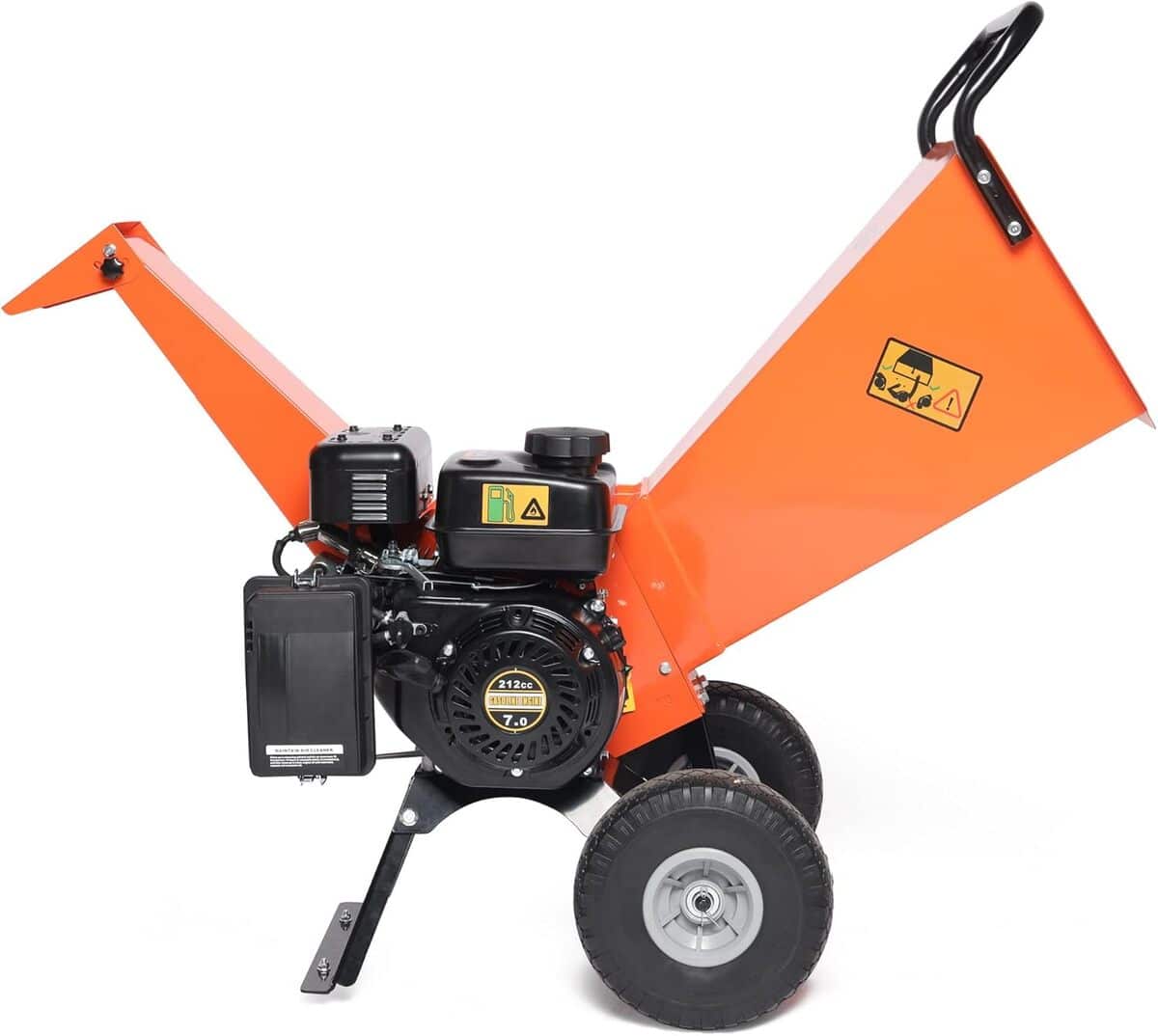 Test du broyeur à bois EFCUT 7 HP : puissance et compacité