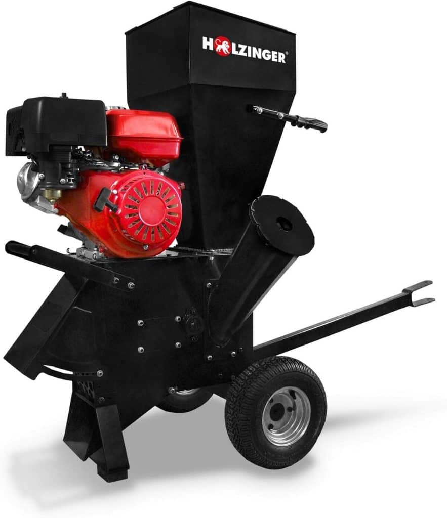 Test du broyeur de végétaux Holzinger 13 chevaux