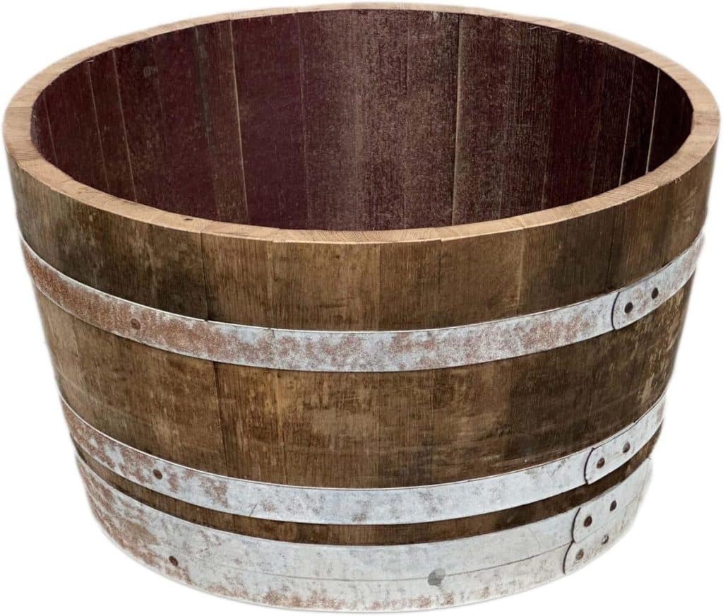 Test du demi-tonneau Temesso : bac à fleurs rustique