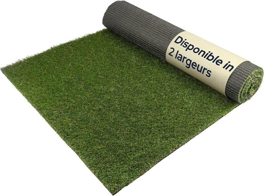 Test du gazon synthétique Primaflor Woodland : confort et résistance