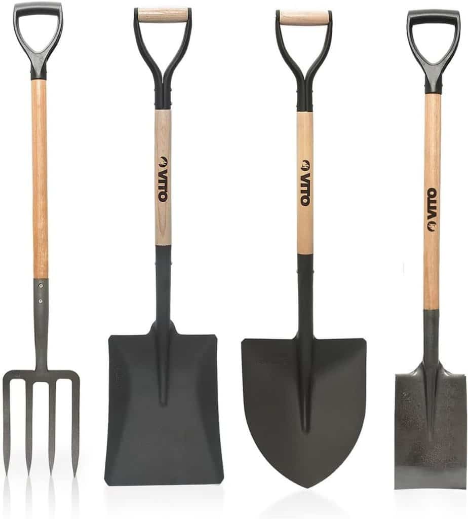 Test du pack d'outils de jardin VITO en acier haute qualité