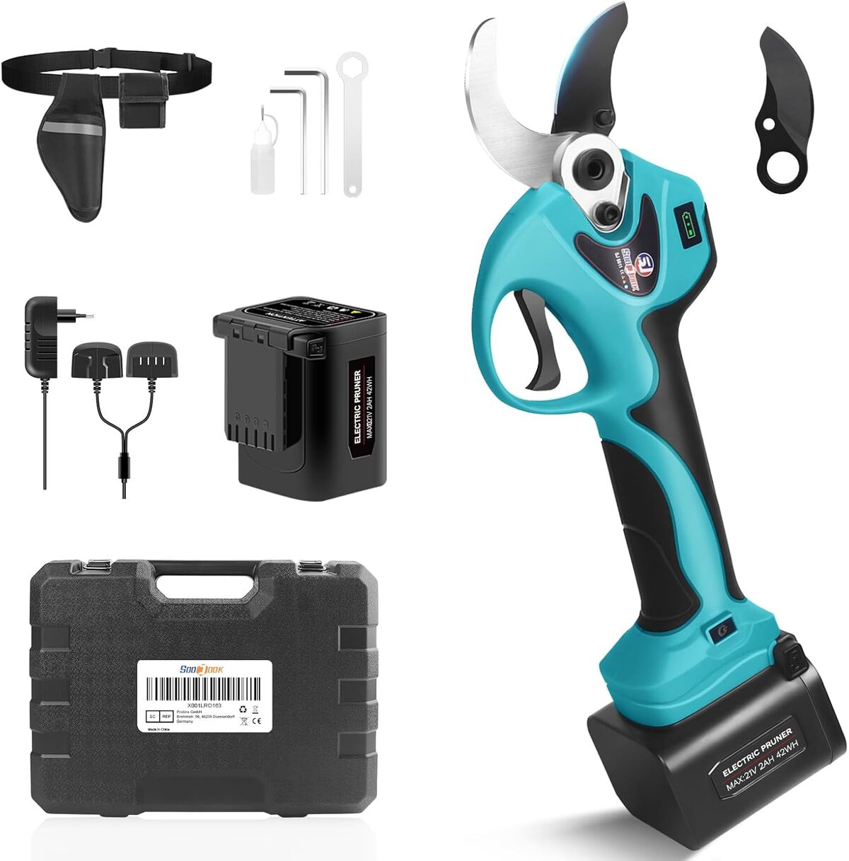 Test du sécateur électrique professionnel SOOJOOK 8605PRO 1050W