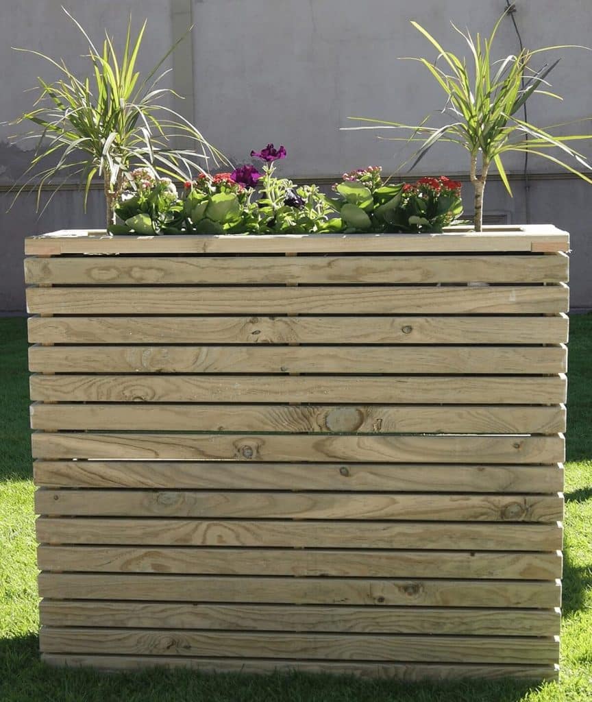 Test : jardinière colonne Vidahuerto en bois de pin