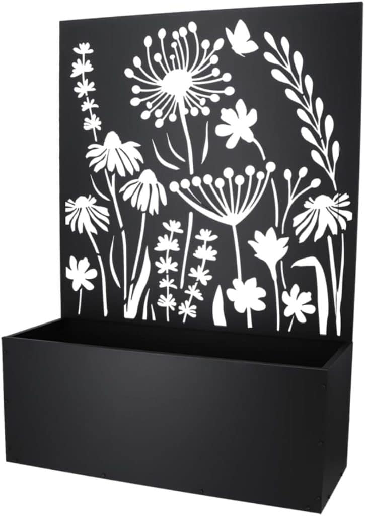 Test : jardinière en treillis floral Esschert's Garden