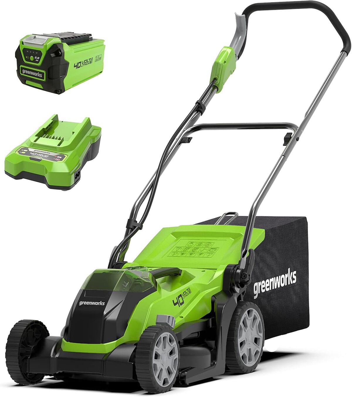 Test : outils de jardin Greenworks G40LM35K2X & G40HT