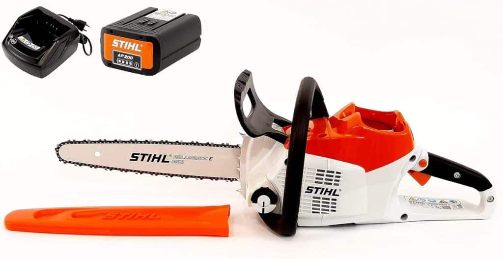 Test : stihl MSA 200 C-B, tronçonneuse sans fil performante