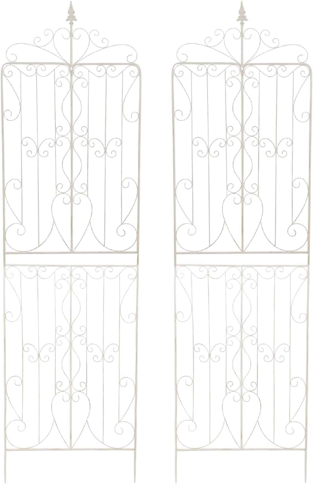 Test : treillis de jardin Sungmor 232 cm en métal rustique