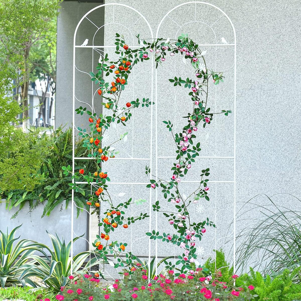 Test : treillis de jardin Sungmor pour plantes grimpantes