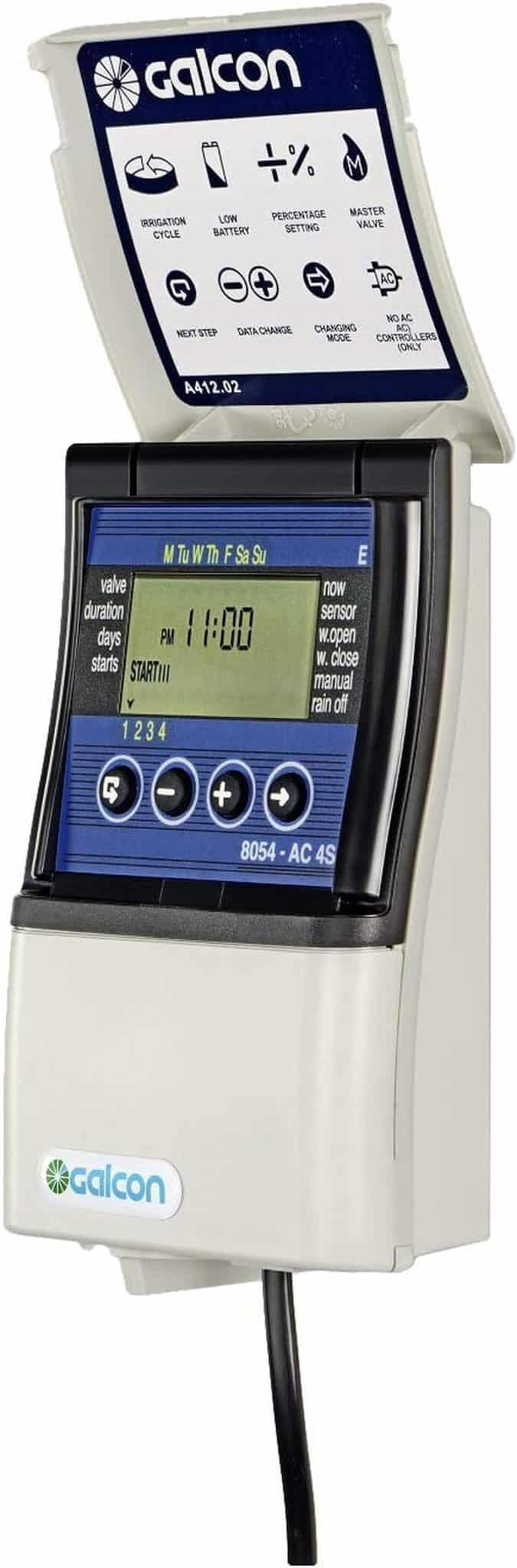 Test : contrôleur Galcon 8054 AC-4S, la gestion d'arrosage intelligente
