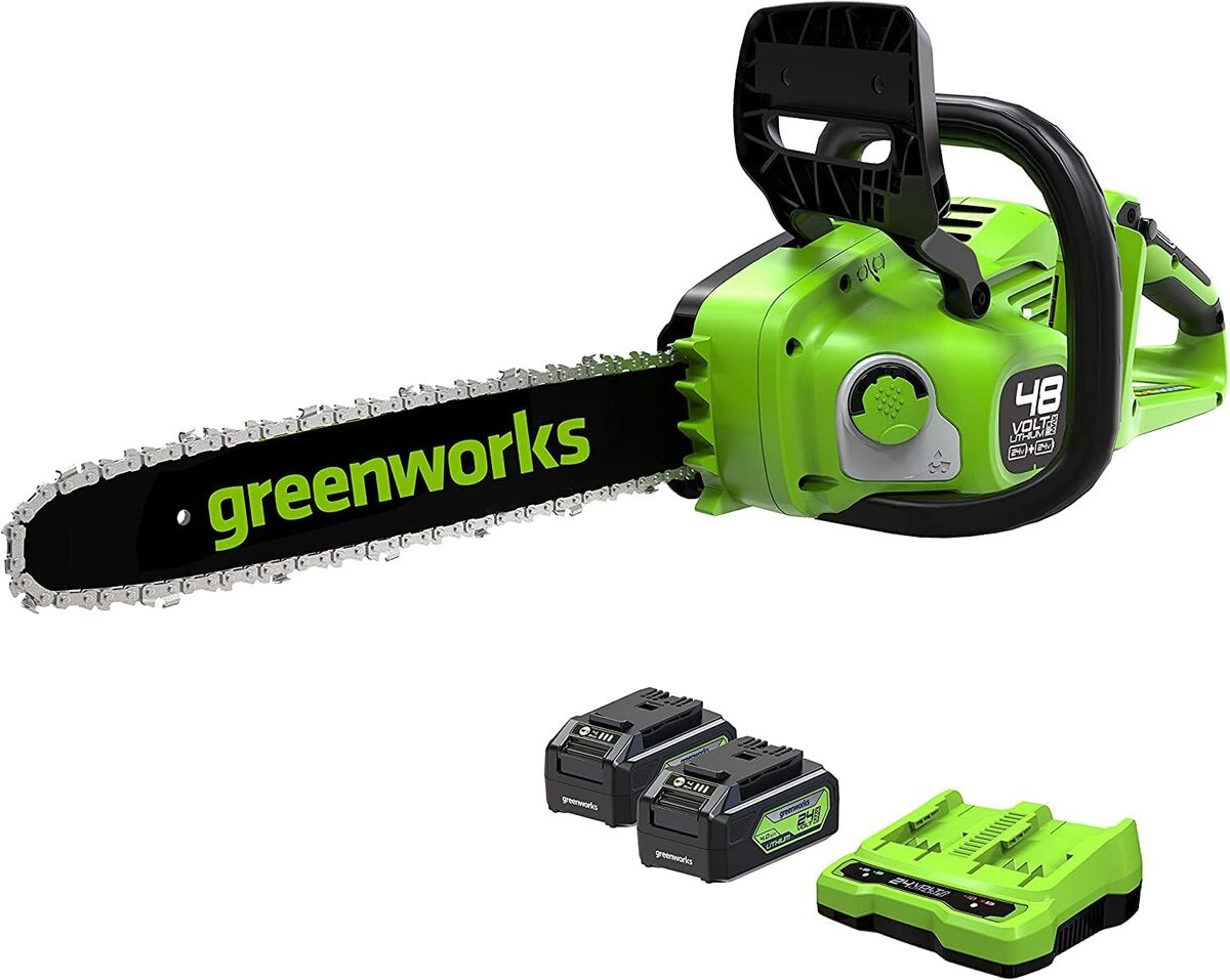 Test de la tronçonneuse Greenworks GD24X2CS36K4X : puissance sans fil