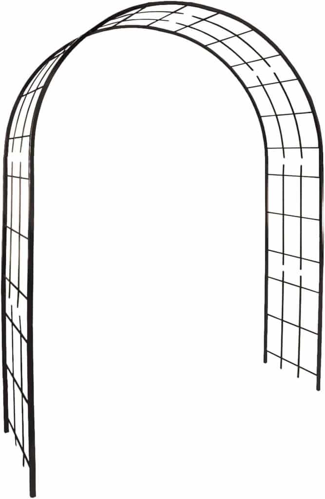 Test de l'arche Louis Moulin 3006 pour plantes grimpantes en métal