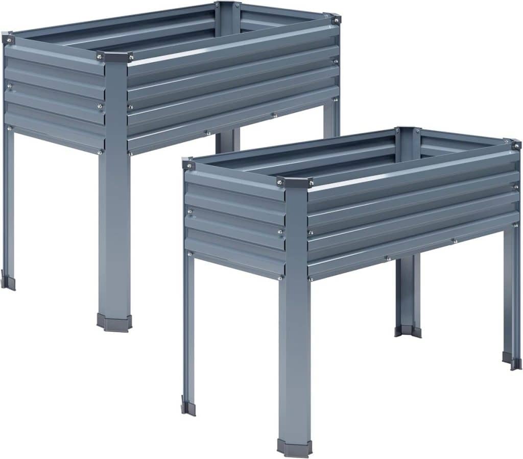 Test des jardinières surélevées DIIYIV en métal