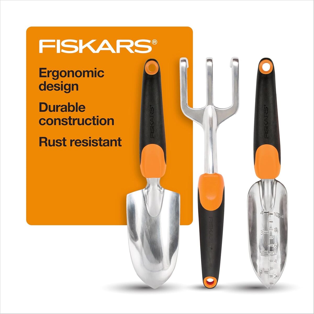 Test des outils de jardin Fiskars Ergo recyclables