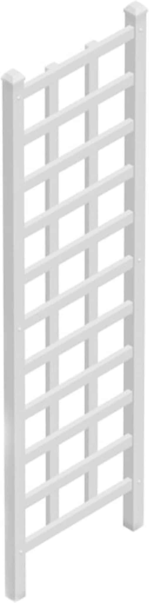 Test du treillis blanc Dura-Trel Elmwood 11190