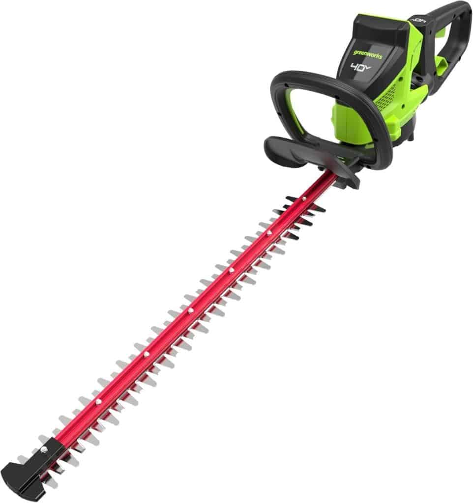 Test : greenworks GD40HT66 taille-haie sans fil 66 cm