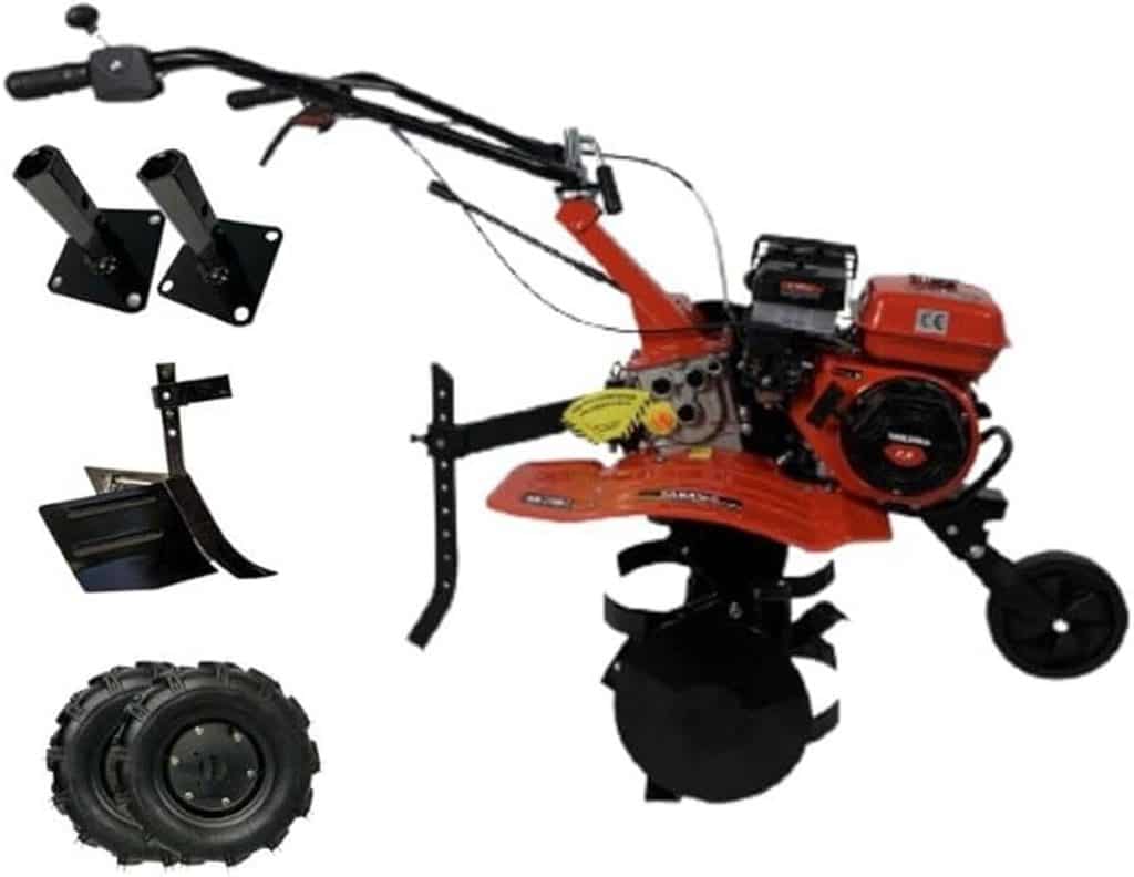 Test motobineuse démarrage électrique 7, 5 CV Kit 500 x 10