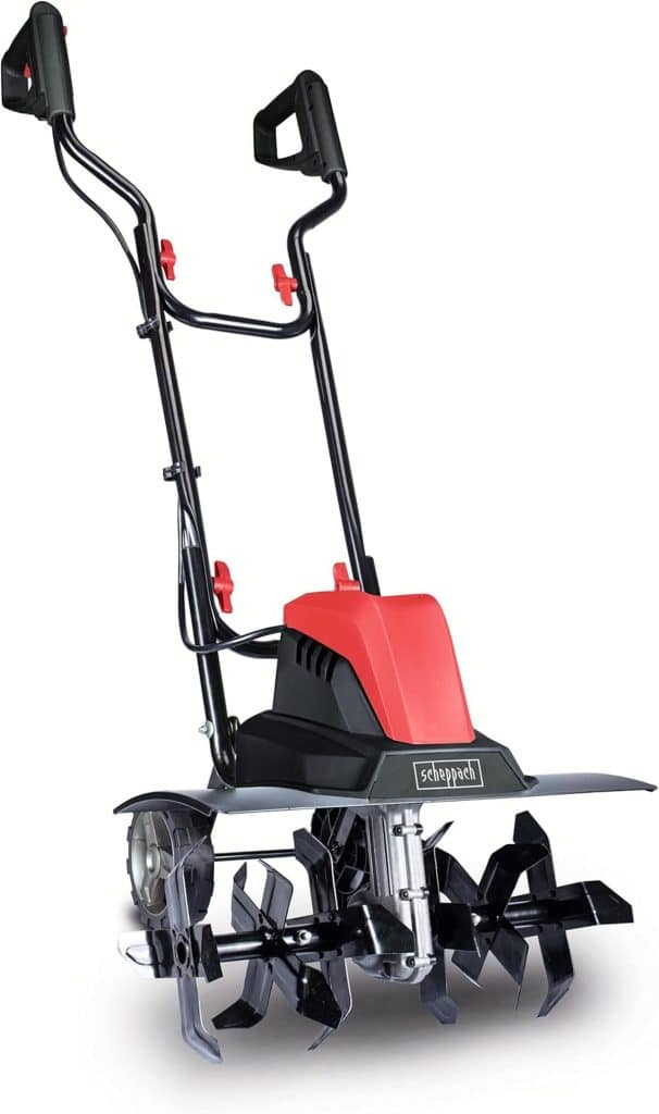 Test : motobineuse électrique Scheppach MTE460 1500W, redoutable au potager