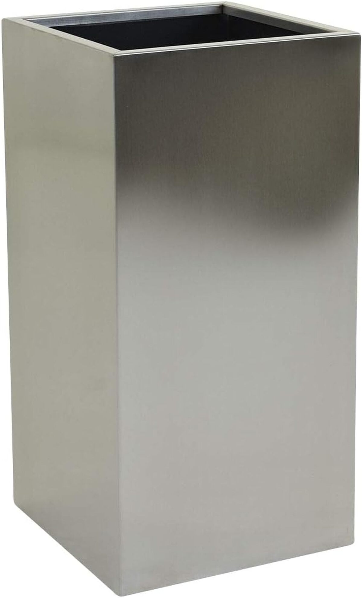 Test : bac à fleurs VIVANNO en acier inoxydable 80x40x40 cm