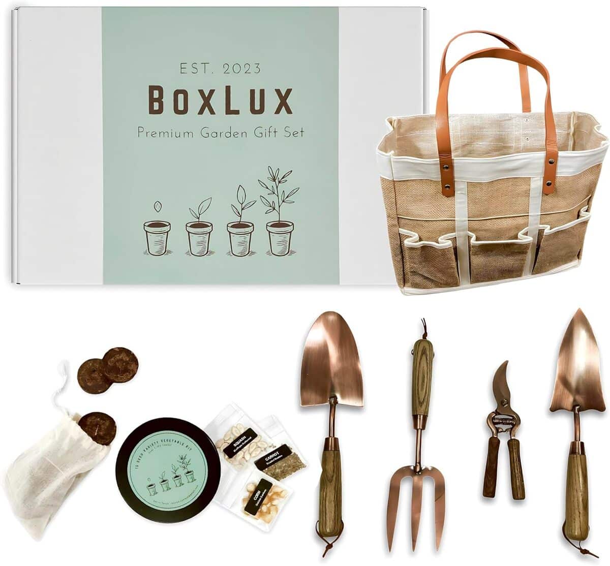Test : coffret d'outils de jardinage BoxLux, 7 pièces