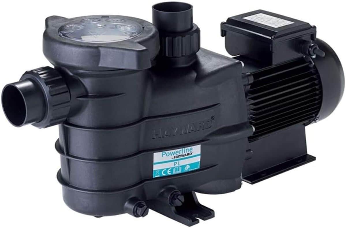 Test de la pompe Hayward Powerline 1 cv mono noir