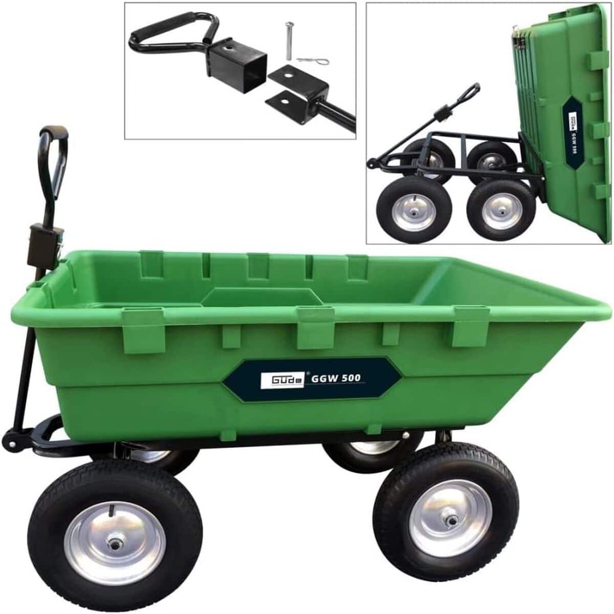 Test du chariot de jardin GGW 500