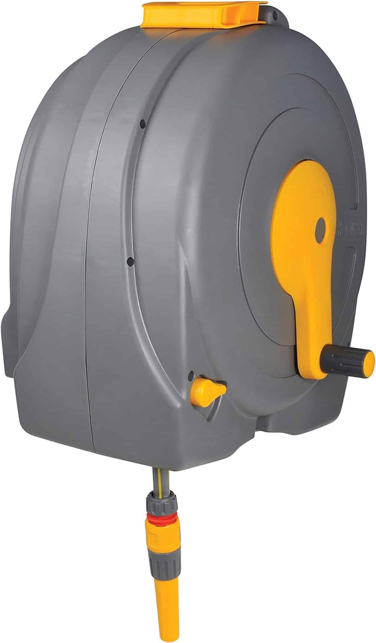 Test du dévidoir Hozelock Fast Reel 40 m : efficacité et automatisme