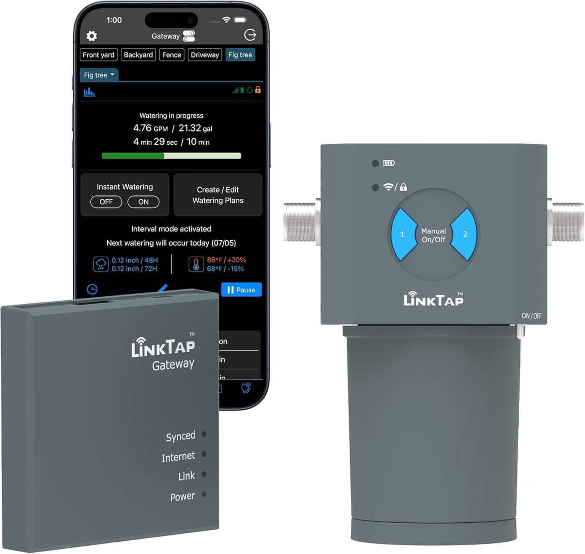 Test du LinkTap ValveLinker 2 zones : contrôleur d'arrosage intelligent et connecté