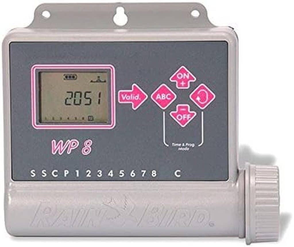 Test du programmateur d'arrosage Rain Bird WP-6