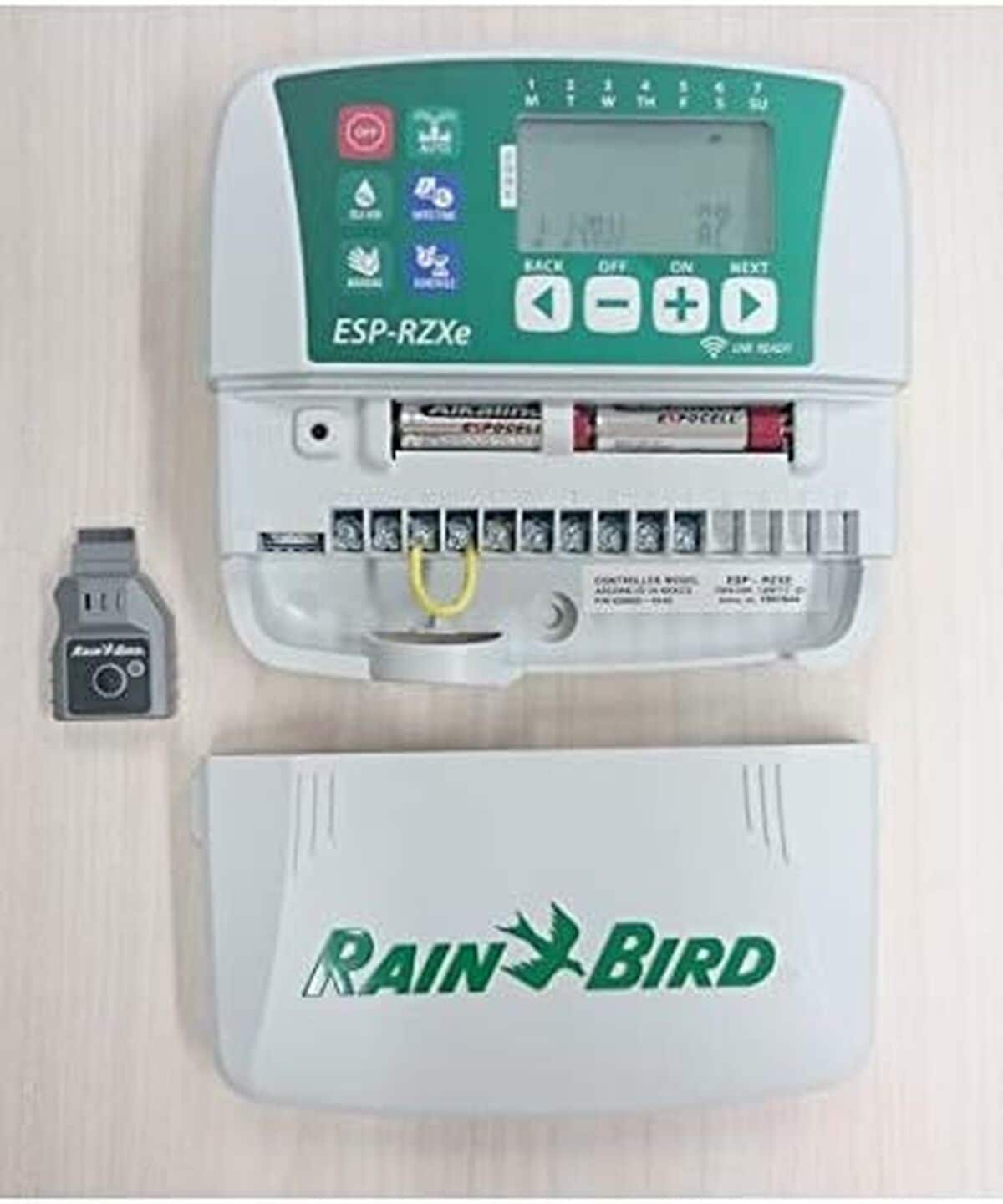 Test du programmateur Rain Bird RZXe4i 230 V, 4 stations