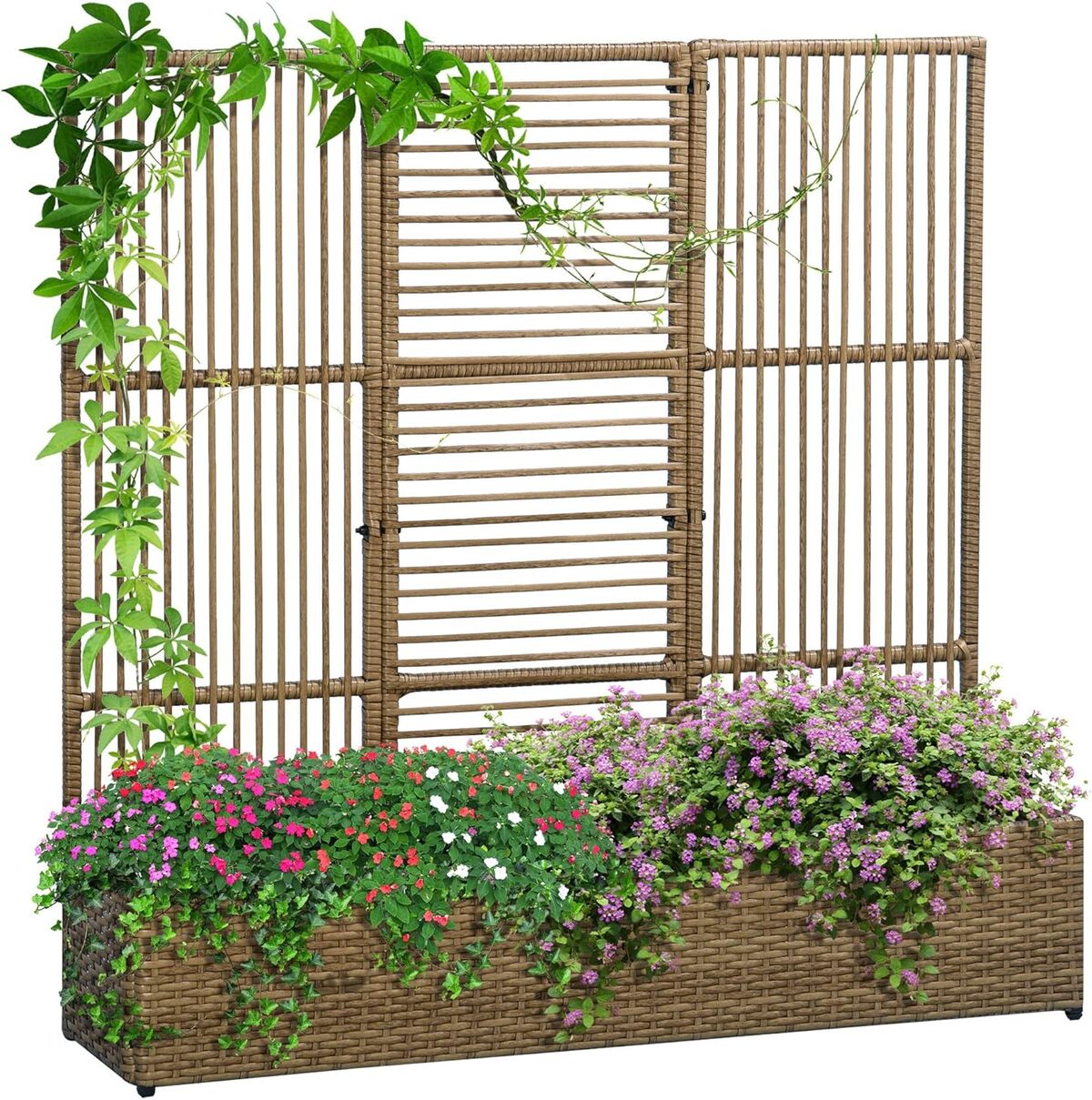 Test : jardinière avec treillis Outsunny, praticité et style